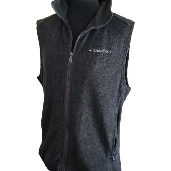 Men's Columbia fleece vest sz M - Picture 1 of 6